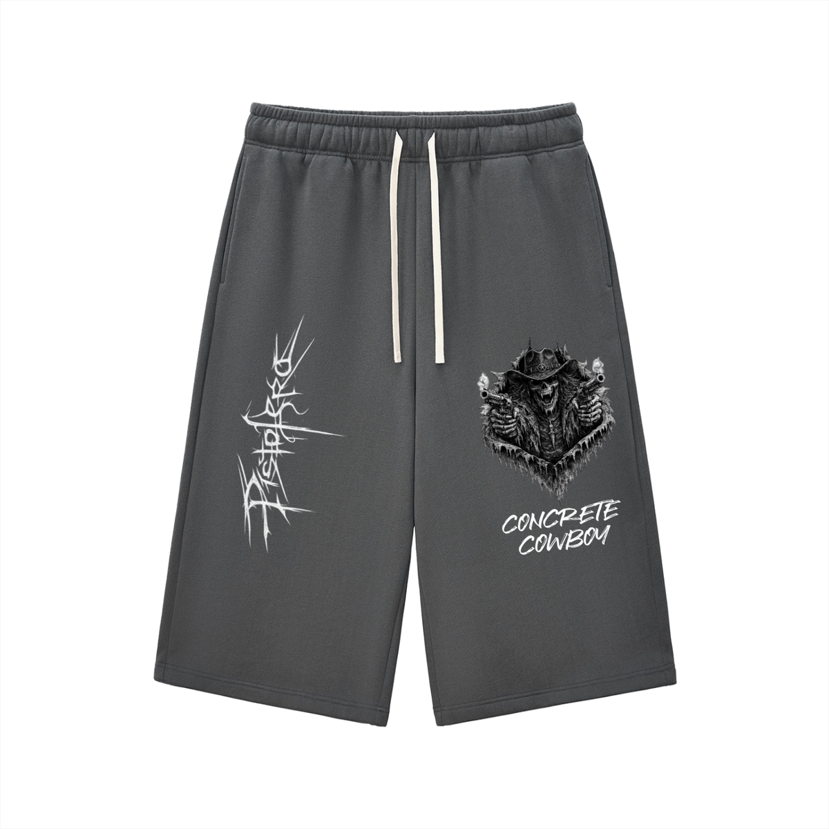 Pistolero Drawstring Three-quarter Sweatpants Shorts