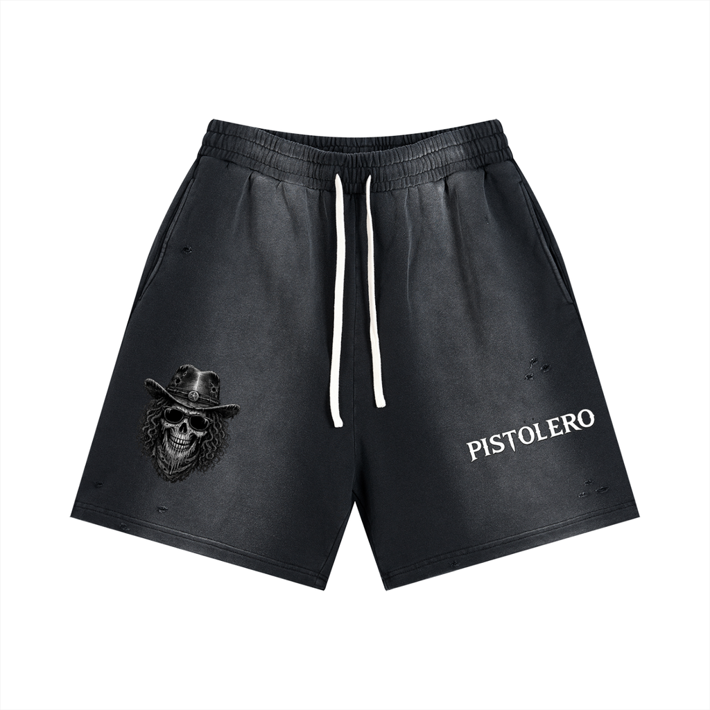 Pistolero Distressed Shorts