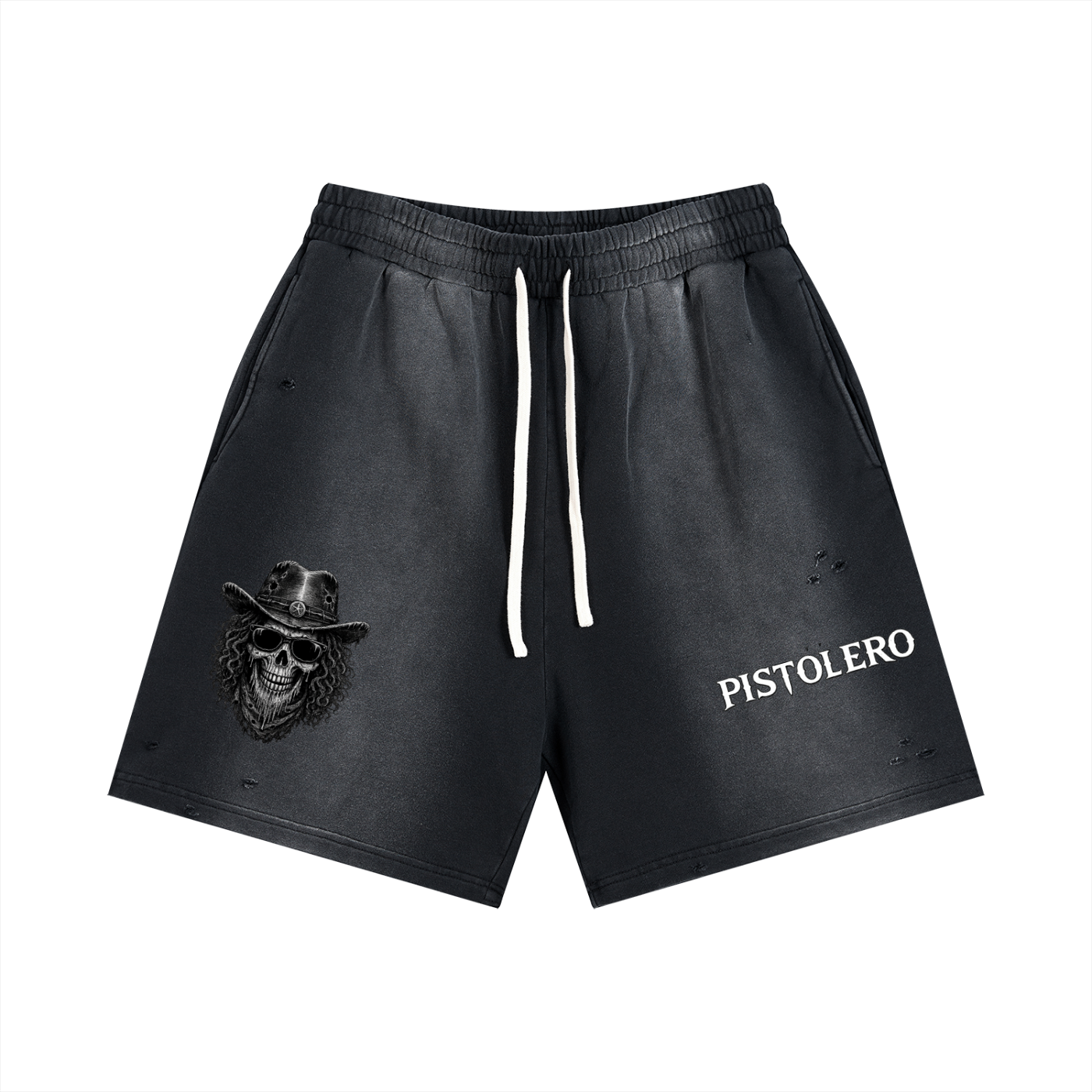 Pistolero Distressed Shorts