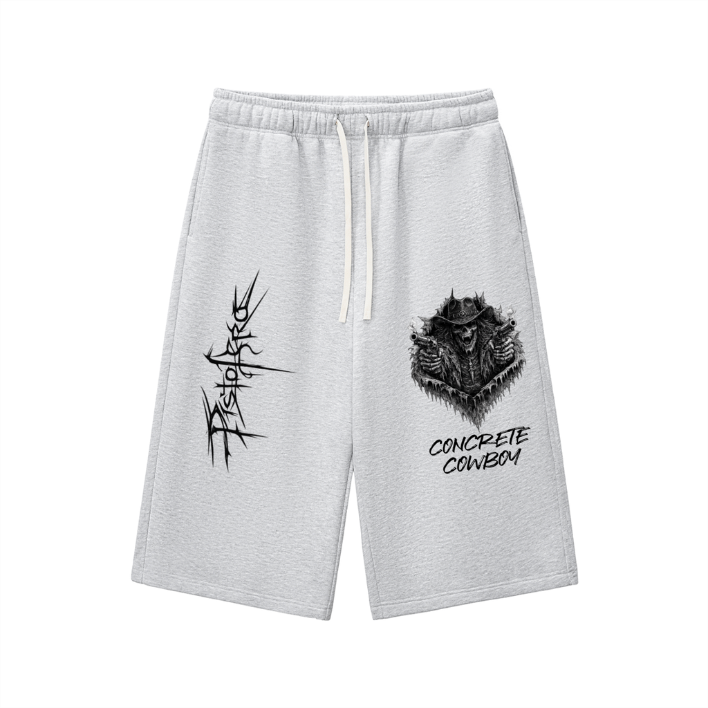 Pistolero Drawstring Three-quarter Sweatpants Shorts